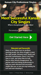 Mobile Screenshot of kansascityprofessionalsingles.com